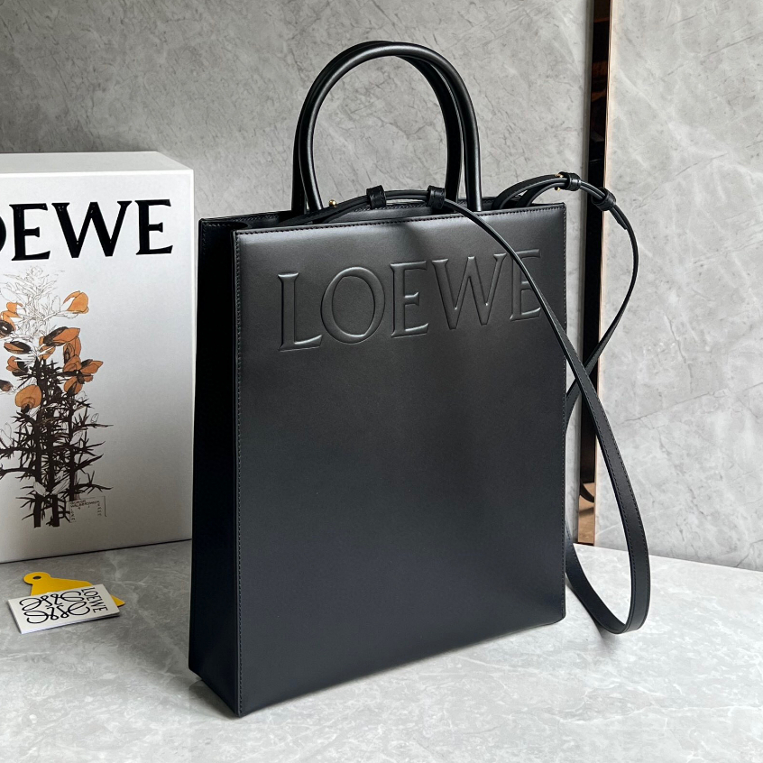 พรี-ราคา10000-loewe-a4-tote-หนังวัว-กระเป๋าหิ้ว36-28-7-5cm