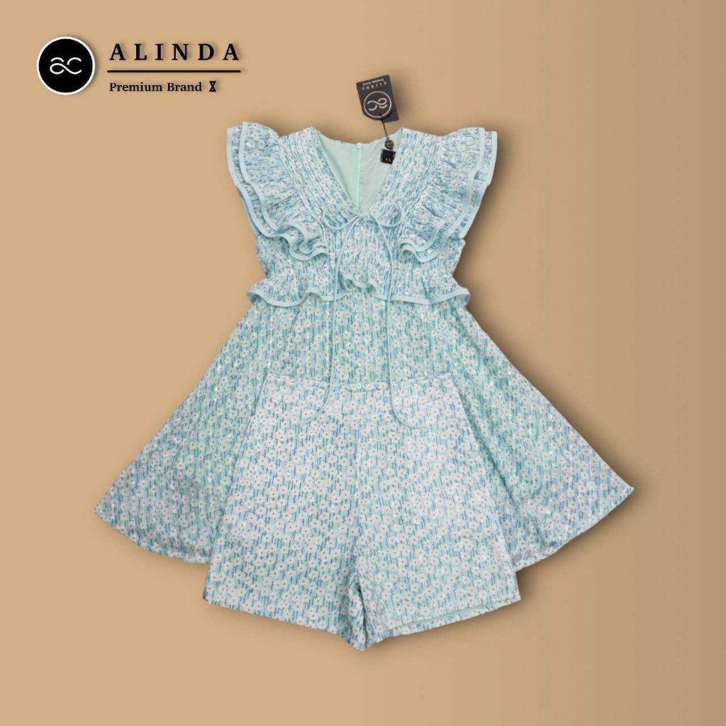 alinda-ชุดเซ็ทผ้าชีฟองเกาหลีแขนกุด-รบกวนเช็คสต๊อกก่อนกดสั่งซื้อ