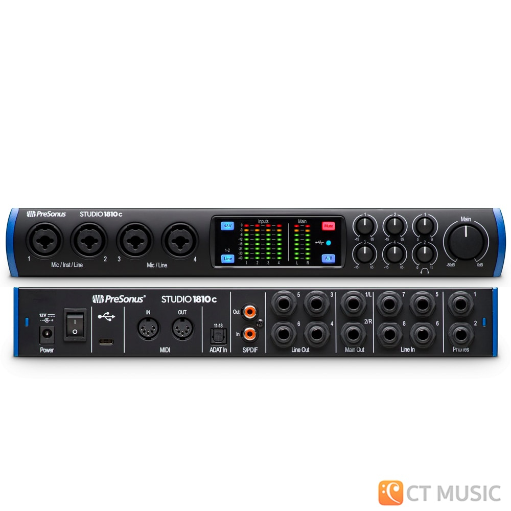 presonus-studio-1810c-ออดิโอ-อินเตอร์เฟส