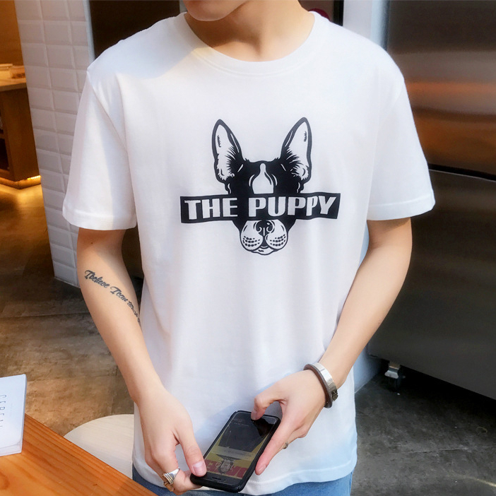 พร้อมส่ง-เสื้อยืดสกรีนลาย-the-puppy-เนื้อผ้าคอตตอน-100-ผ้านิ่ม-ใส่สบาย