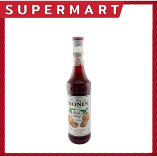 SUPERMART Monin Blood Orange Syrup 700 ml. น้ำเชื่อมกลิ่นบลัด ออร์เร้นท์ ตราโมนิน 700 มล. #1108158