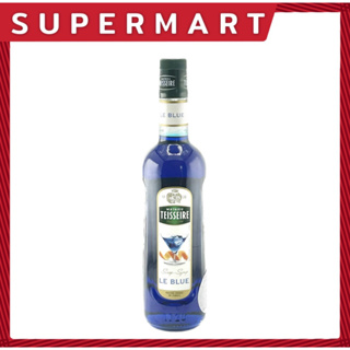 SUPERMART Mathieu Teisseire Blue Curacao Syrup 700 ml. น้ำหวานเข้มข้น กลิ่นกูราเซา ตรา แมททิว เตสแซร์ 700 มล. #1108176