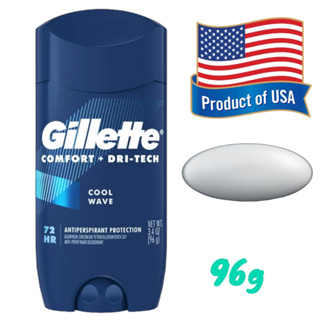 Gillette Comfort Dri-tech Cool Wave Antiperspirant Deodorant 96g.