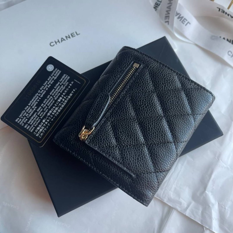 กระเป๋าตังค์chanel-wallet-พร้อมกล่อง