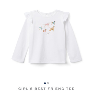 Girls best friend tee เสื้อยืด janie and jack