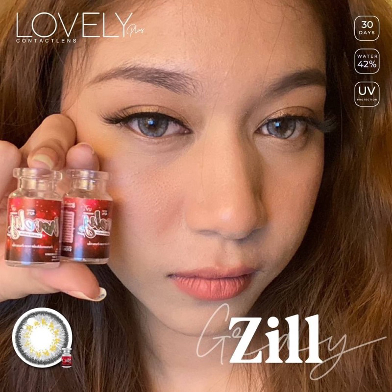 คอนแทคเลนส์ zill สายฝอ เซ็กซี่ Shopee Thailand