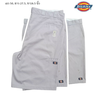 Dickies กางเกงสามส่วน 5 กระเป๋า สีเทา size 50