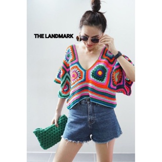 📌ทักก่อนสั่ง📌เสื้อไหมพรมถัก handmade Freesize อก46” Thelandmark