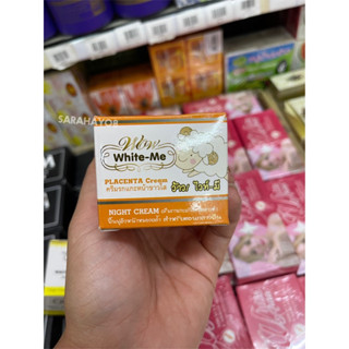 Wow White-Me Placenta Cream 6g. ว้าว ไวท์ มี ครีมรกแกะ