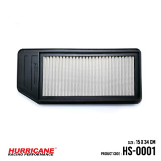 HURRICANE กรองอากาศสแตนเลส , ผ้าแดง Acura ( TSX ) Honda ( Accord ) HS-0001