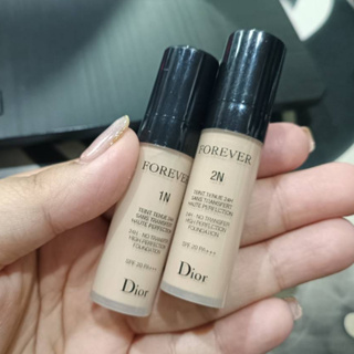 DIOR FOREVER No-Transfer 24h Wear Matte Foundation 5 ml #1N  NO BOX