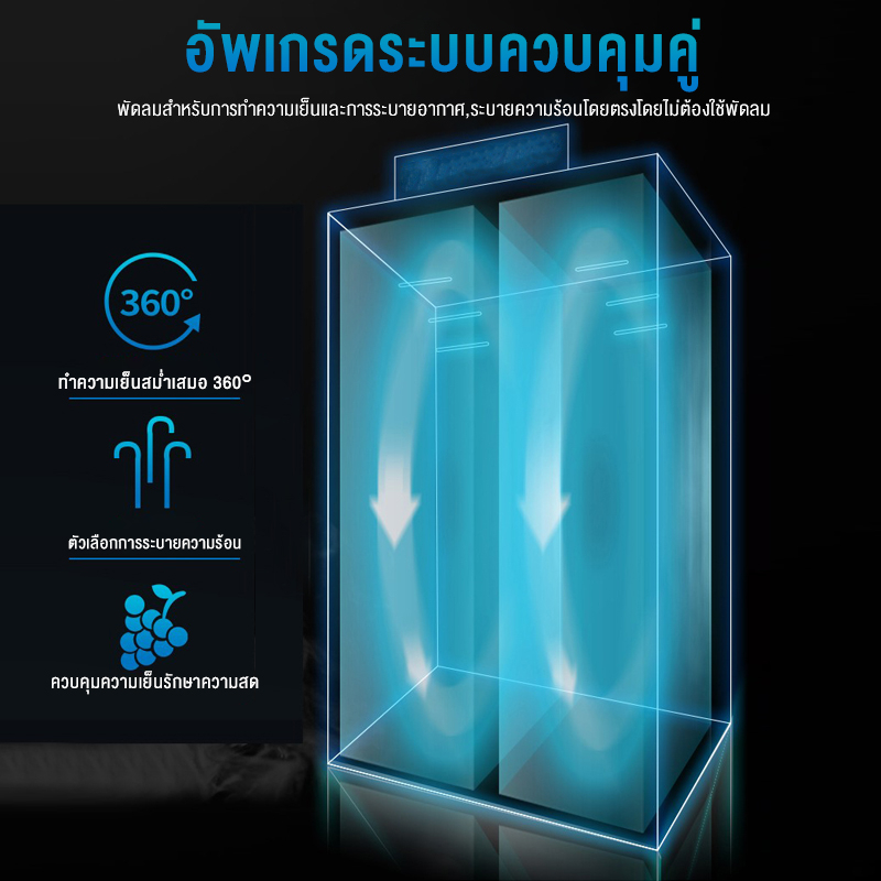 biaowang-ตู้เย็น-ตู้แช่แบบกระจก-ตู้เย็นขนาดใหญ่-ตู้แช่เย็น2ประตู-ตู้เก็บความเย็น-ตู้เย็นพาณิชย์-อุณหภูมิ-2-15