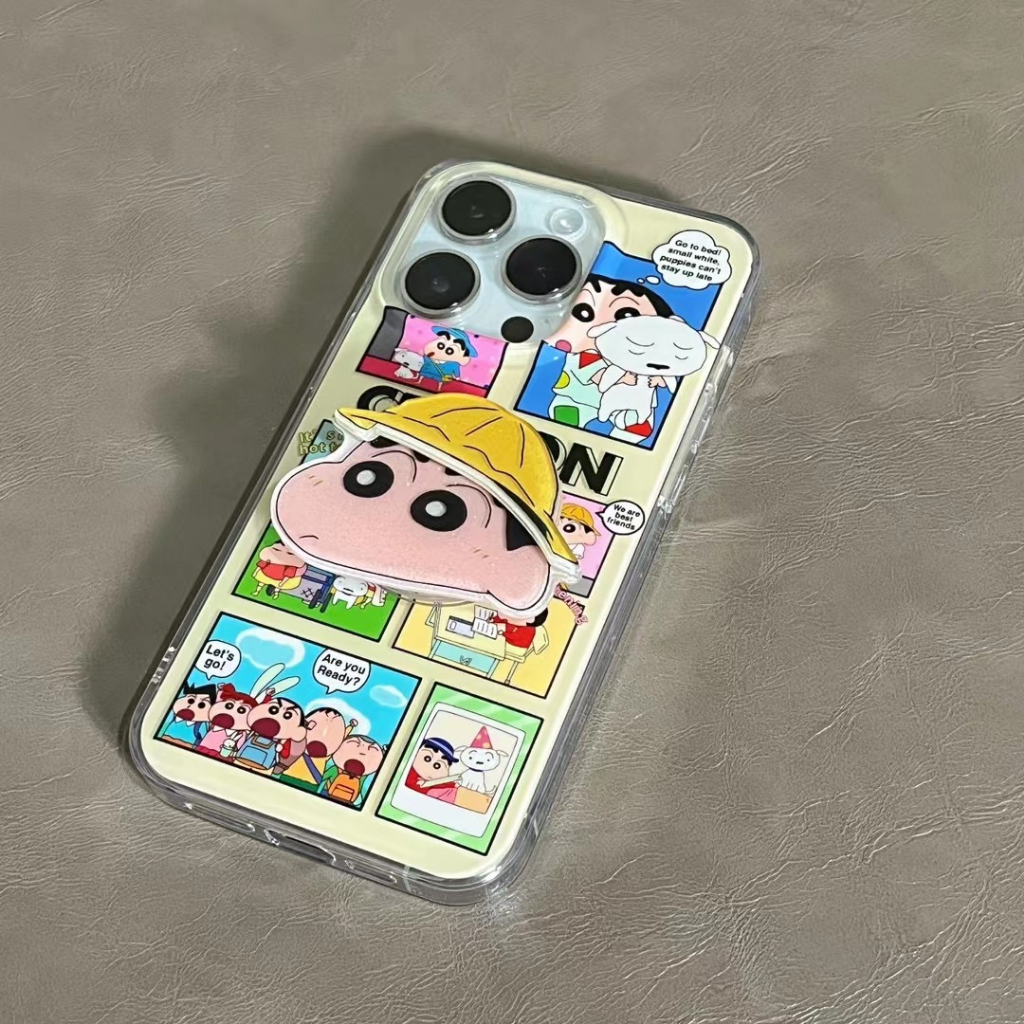 จัดส่งภายใน24ชม-เคส-for-iphone-15-14-pro-max-case-for-iphone-12-13-11-ป้องกันการตก-การป้องกัน-น่ารัก-พร้อมขาตั้ง