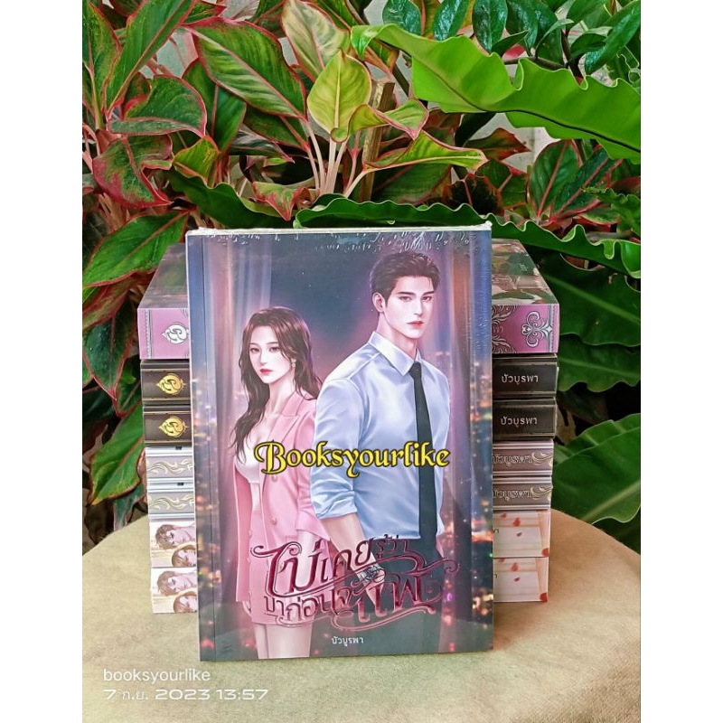 ไม่เคยรู้มาก่อนว่าจะแพ้-ผู้แต่ง-บัวบูรพา-นิยายรักทำมือหนังสือใหม่ในซีล