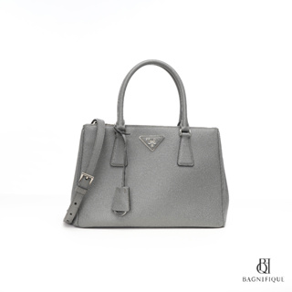 PRADA SAFFIANO GREY SAFFIANO SHW