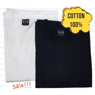 เสื้อยืดสีพื้น เกรดดี Cotton 100% แขนสั้น