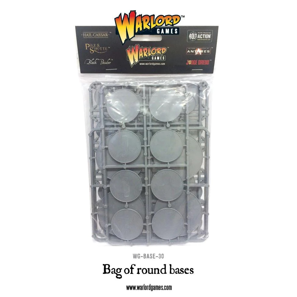 Bag Of Round Bases Warlord Games Shopee Thailand