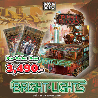 Flesh & Blood TCG : Bright Lights Booster Box card game การ์ดเกม