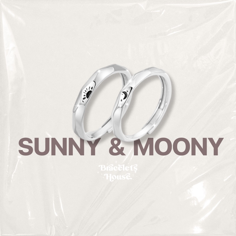 แหวนคู่เงินแท้-sunny-amp-moony-ส่งฟรี-ems