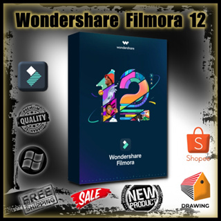 โปรแกรมตัดต่อวิดีโอ 𝐖𝐎𝐍𝐃𝐄𝐑 Filmora 12 |💥เวอร์ชั่น v.12.0.12.1450💥
