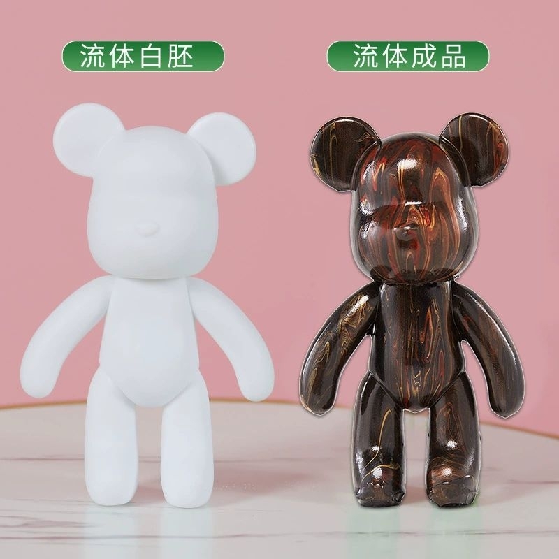 หมีที่มีความรุนแรงของเหลวacrylic-bear