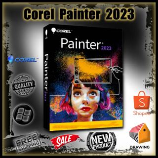 [P65] Corel Painter 2023 💥เวอร์ชั่น v23.0.0.244💥โปรแกรมวาดรูป ลงสีภาพ สร้างงานศิลปะ