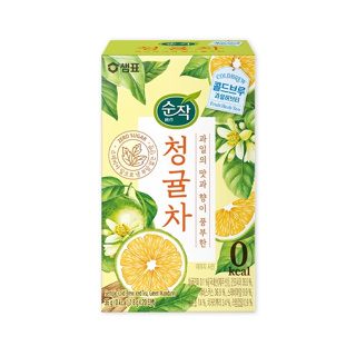 [ของแท้] 순작청귤차 Sempio Cold Brew Iced Tea Green Mandarin (ชาส้มแมนดาริน 20 ถุง) 36g