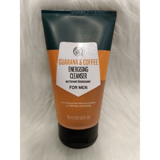 THE BODY SHOP FOR MEN GUARANA & COFFEE ENERGISING CLEANSER 150ML