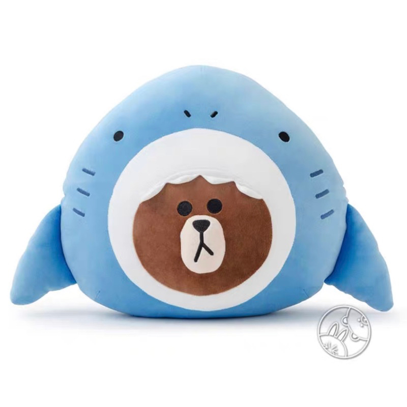 brown-shark-pillow-หมอนหมีบราวน์ฉลาม