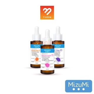 MizuMi Advance Niacinamide 15/Niosome C/Nio-TXB3 Concentrate Serum 30 ml มิซูมิ เซรั่ม บำรุงผิว เซรั่มฝ้า สูตรเข้มข้น