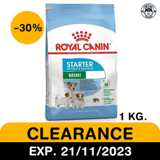 Royal Canin Mini Starter Mother &amp; Baby Dog 1kg. exp 21/11/2023