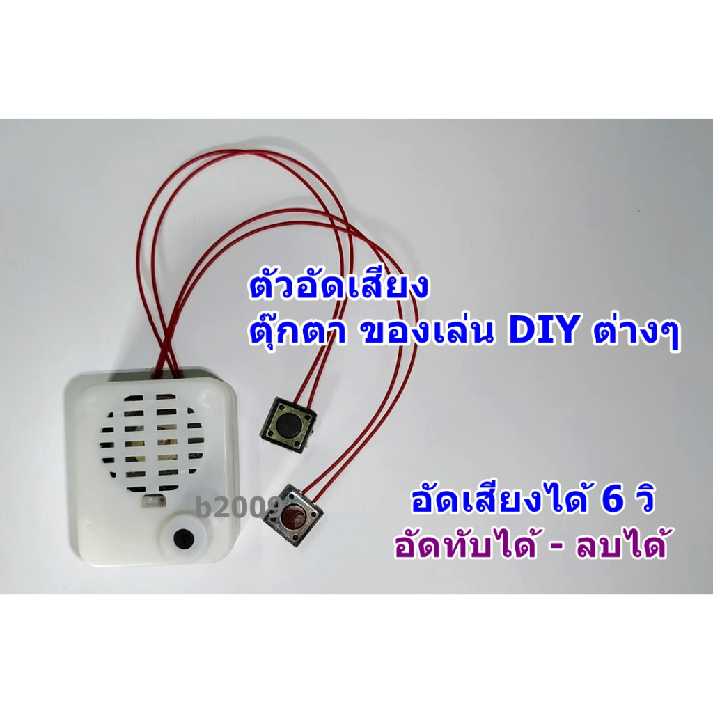 ตัวอัดเสียง-6-วิ-ตุ๊กตาอัดเสียง-ของเล่น-diy-ต่างๆ