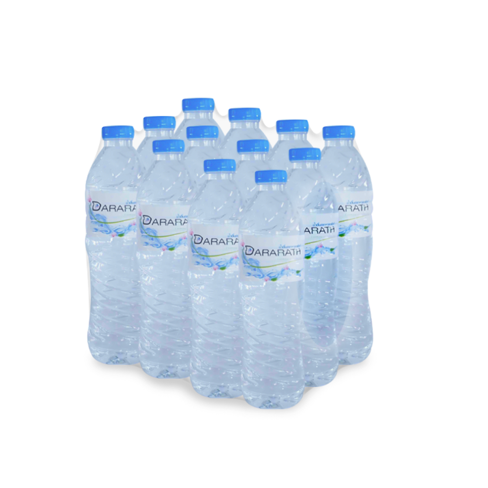 น้ำดื่ม-น้ำดื่มสะอาด-น้ำดื่มดารารัศมิ์-ขนาด-600-ml-จำนวน-12-ขวด-dararath-drinkingwater-แพค-12