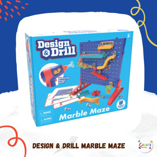 Design & Drill Marble Maze ชุด ออกแบบและเจาะสร้างเขาวงกต💯🇺🇸