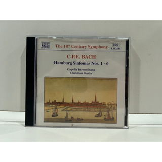 1 CD MUSIC ซีดีเพลงสากล NAXOS  C.P.E. BACH: Hamburg Sinfonias, Wq. 182 (C17B132)