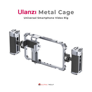 Ulanzi Smartphone Metal Cage with Dual Handles ที่จับโทรศัพท์ ที่จับมือถือ เคสมือถือ ลดการสั่น รองรับสมาร์ทโฟนทุกรุ่น