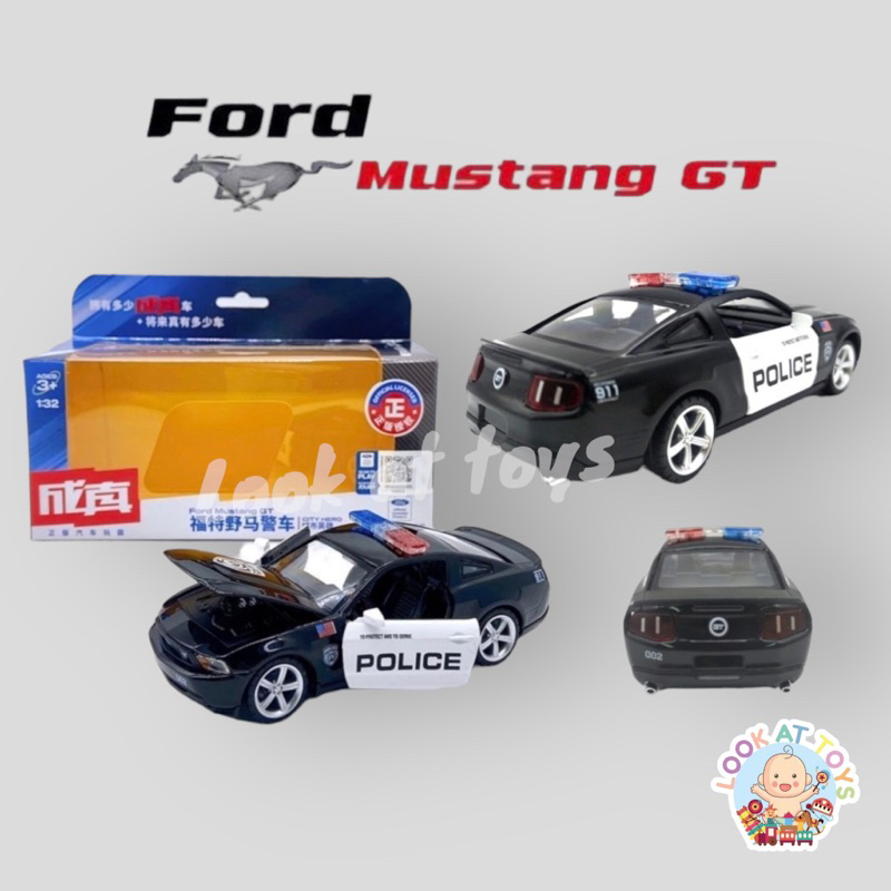 โมเดลรถตำรวจ-ford-mustang-gt