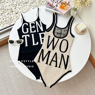 -𝐂𝐡𝐢𝐯𝐚- พร้อมส่ง‼️ Gentle woman bodysuit | บอดี้สูทไหมพรม