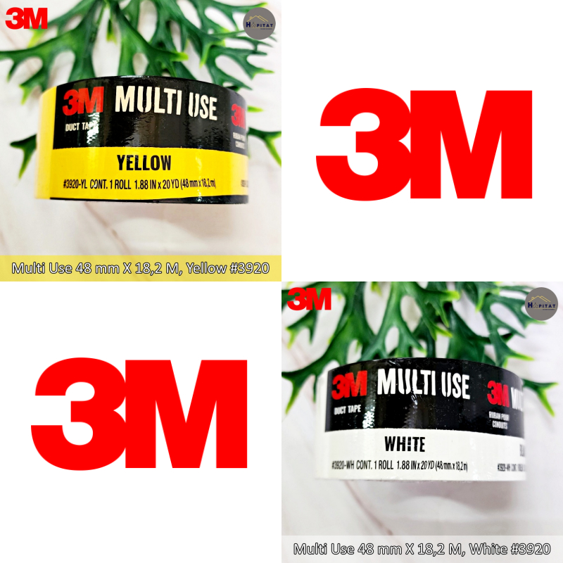 {3M®} Duct Tape Multi Use 48 Mm X 18,2 M #3920 สก๊อตเทป ขนาด 48 Mm X 18 ...