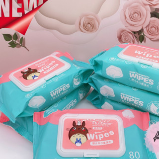 (ลูกค้าใหม่ 1 บาท) Baby Wipes กระดาษทิชชู่เปียก สำหรับเด็กและผู้ใหญ่ ทิชชู่ทำความสะอาดขนาดพกพา