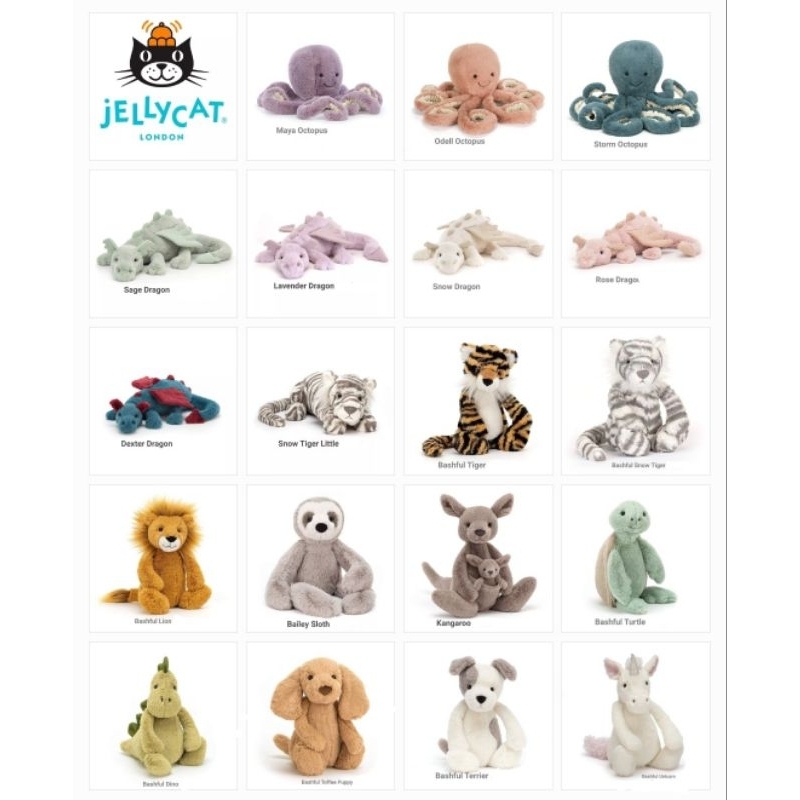 jellycat-ตุ๊กตา-jelly-cat-london-ตุ๊กตา-และ-ของเล่น-ตุ๊กตาสำหรับเด็กแรกเกิด-ตุ๊กตารูปสัตว์