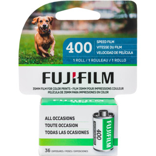 NEW ฟิล์มสี Fujifilm 400 35mm 36exp 135-36 ฟิล์มถ่ายรูป ฟิล์ม 35มม. fuji 400 Color Negative Film