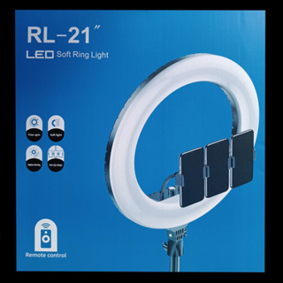 ไฟไลฟ์สด ไฟวงแหวน รุ่น LED RING Digilife RL-21 ขนาด 21 นิ้ว ไฟแต่งหน้า ไฟLive สด ปรับสีได้ 3 โหมด