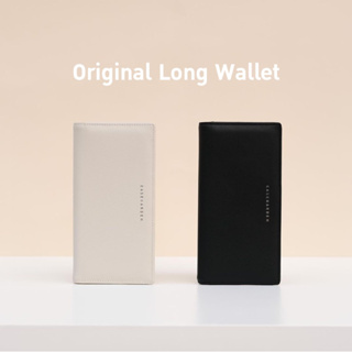 (ใส่โค้ด NBAUW2 ลด98.-) [Origi] Original Long Wallet กระเป๋าสตางค์ใบยาวหนังเรียบ