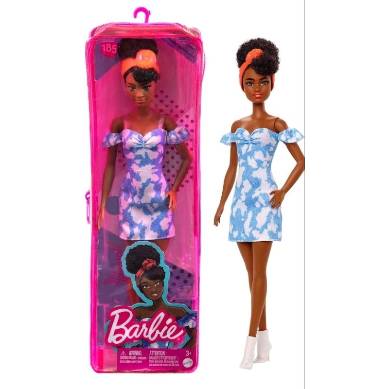 barbie-fashionistas-185-ขายบาร์บี้แฟชั่นนิสต้า-185-ผิวสี-ผมเก๋-สินค้าใหม่-พร้อมส่ง