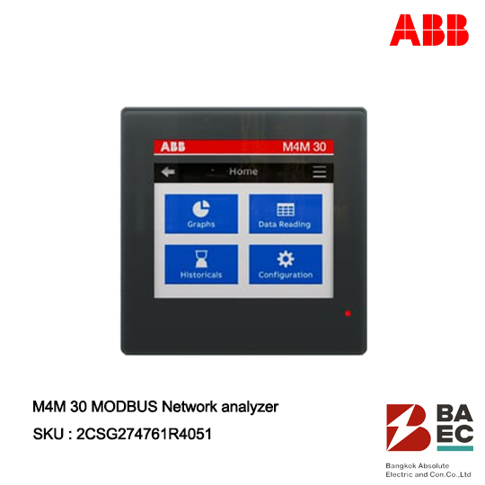 ABB M4M 30 MODBUS Network analyzer Shopee Thailand