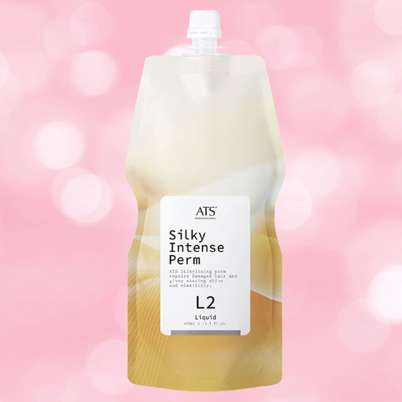 ATS Silky Intense Perm 400 ML.น้ำยายืด และ ดัดผม ช่วยให้เส้นผมแข็งแรง ...