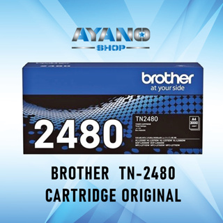 (โปรส่งฟรี!!) BROTHER TN-2480 Black Original LaserJet Toner Cartridge (TN-2480)