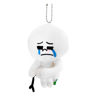 แท้ 100% จากญี่ปุ่น พวงกุญแจ ไลน์ LINE Character Anime Moon MN-6 Plush Doll Ball Chain