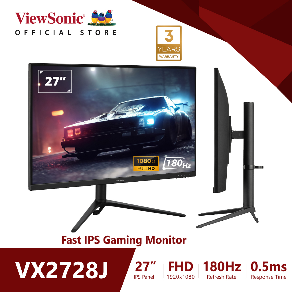 Monitor Gamer Gigabyte 24 Pulg. Full HD IPS 180Hz 1920X1080